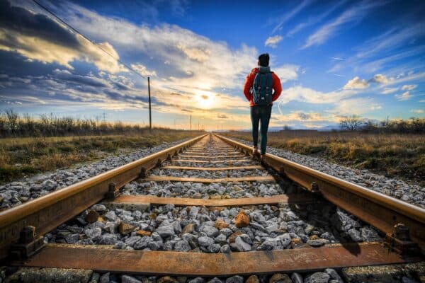 backpacker, traveler, travel